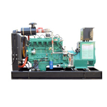 4 Cylinders Water Cooling Open GasGenerator Set 30kw